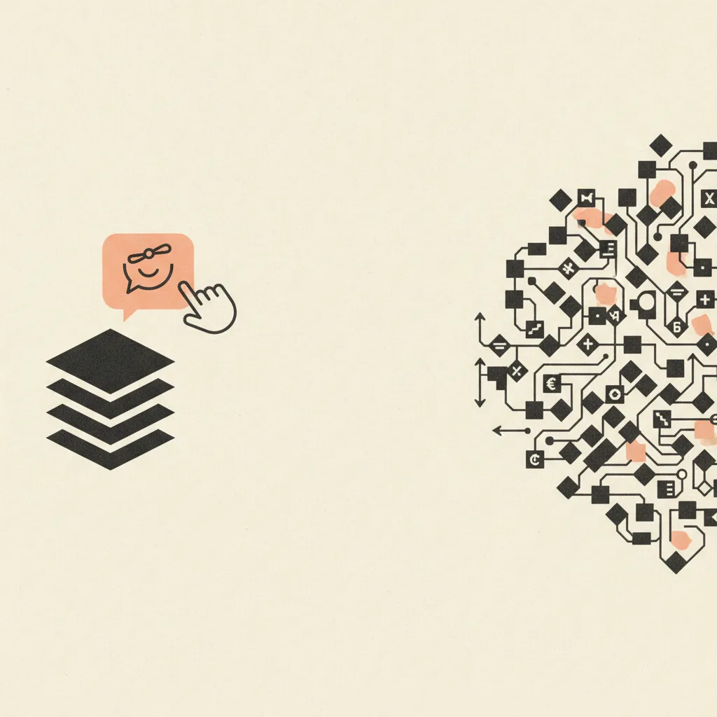 Editorial illustration — Microsoft Copilot for Dynamics 365: Demo vs. GCC Reality