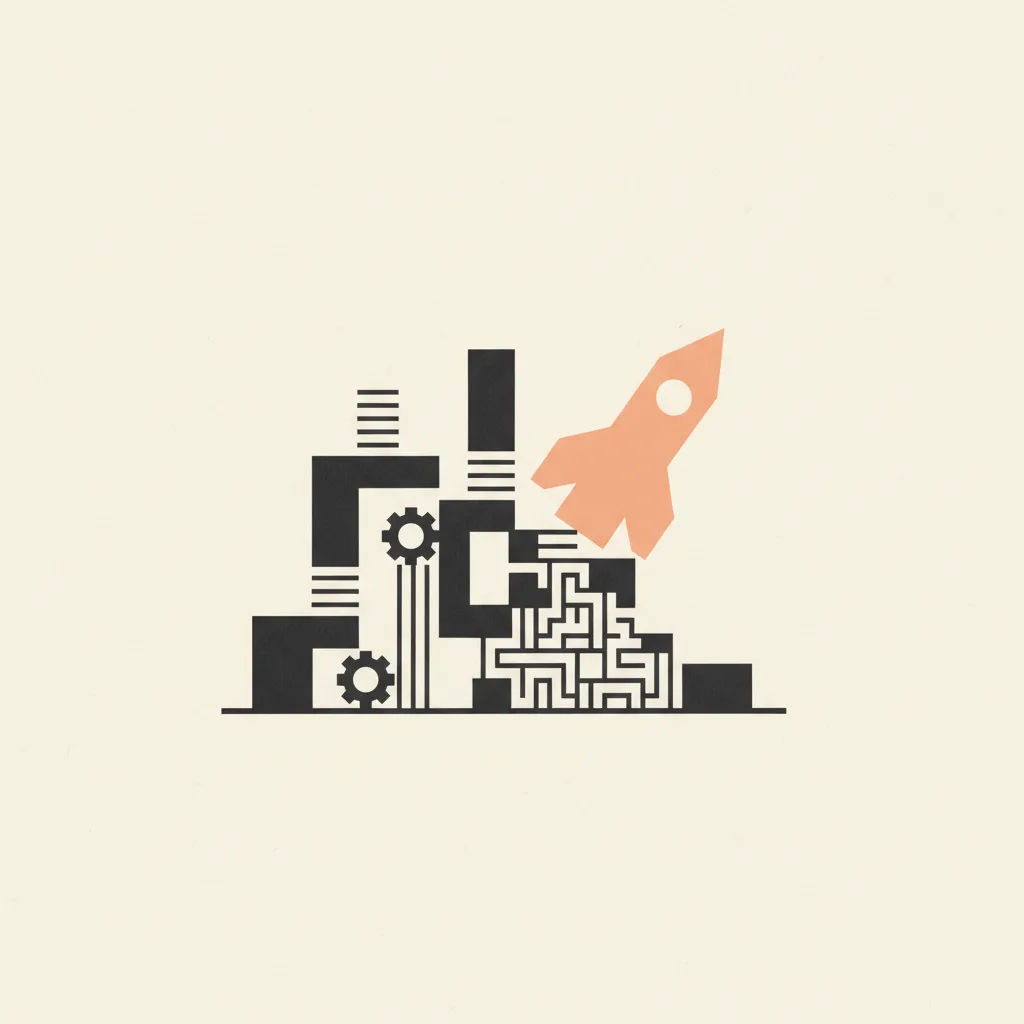 Editorial illustration — Hiring a Workflow Automation Consultant in Saudi Arabia: 9 Questions