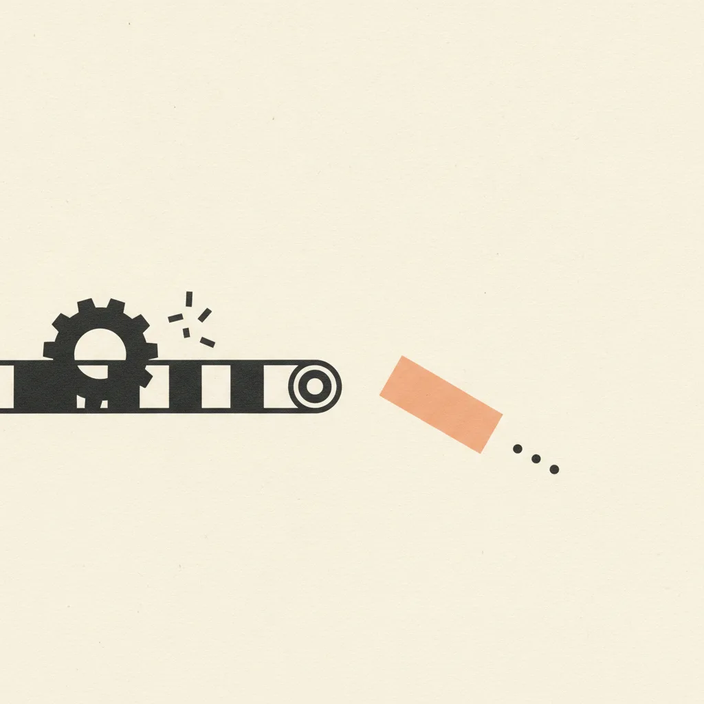 Editorial illustration — When Your Automation Breaks Quietly